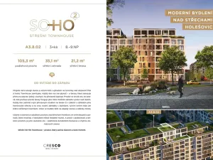 Prodej bytu 3+kk, Praha - Holešovice, V háji, 105 m2