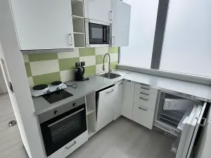 Pronájem bytu 1+kk, Praha - Horní Počernice, Štverákova, 29 m2