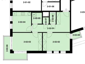 Pronájem bytu 2+1, Praha - Libeň, Zenklova, 64 m2