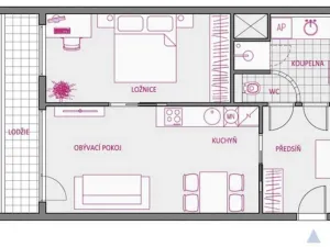 Prodej bytu 1+1, Praha - Stodůlky, Archeologická, 53 m2