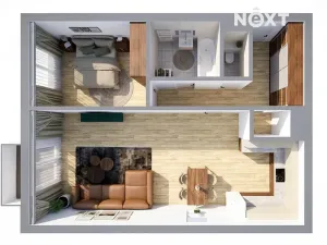 Prodej bytu 2+kk, Prostějov, Werichova, 67 m2