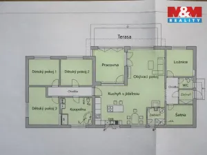 Prodej rodinného domu, Vlašim, Vorlinská Alej, 152 m2