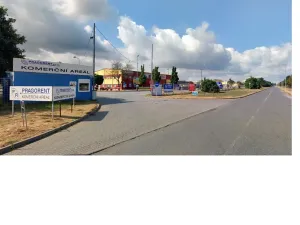 Pronájem komerčního pozemku, Praha - Horní Počernice, F.V.Veselého, 1000 m2
