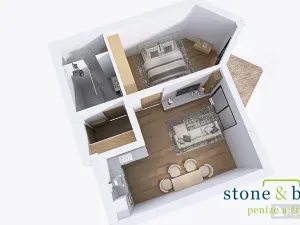 Pronájem bytu 2+kk, České Budějovice, Volejbalistů, 50 m2