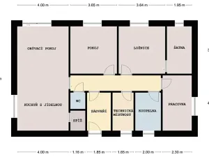 Prodej rodinného domu, Horní Jelení, Bezová, 104 m2