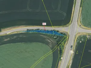 Dražba pozemku, Chlum, 356 m2