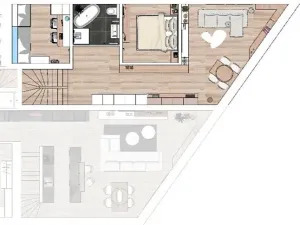 Pronájem bytu 4+kk, Most, Bří Čapků, 104 m2