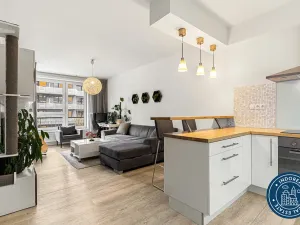 Prodej bytu 2+kk, Praha - Vysočany, Kabešova, 53 m2