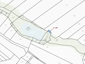 Dražba pozemku, Březník, 47 m2