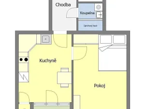 Prodej bytu 2+kk, Praha - Vršovice, Holandská, 40 m2