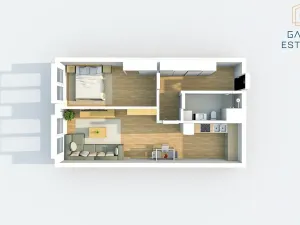 Pronájem bytu 2+kk, Bystřice pod Hostýnem, Sídliště, 58 m2