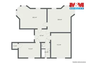 Prodej bytu 3+1, Karlovy Vary - Drahovice, Americká, 92 m2