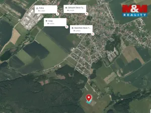 Prodej zahrady, Tymákov, 5435 m2