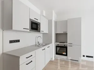 Pronájem bytu 1+kk, Praha - Vršovice, Krymská, 23 m2