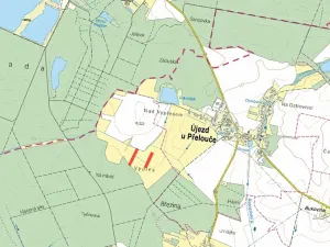 Prodej louky, Kladruby nad Labem, 5476 m2