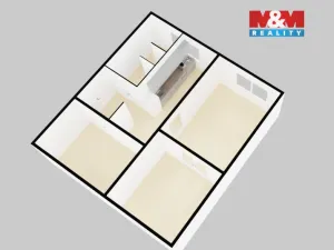 Prodej bytu 3+1, Klášterec nad Ohří, Školní, 66 m2