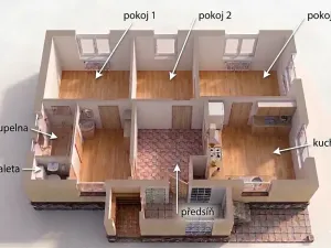 Pronájem rodinného domu, Chotěšov, Mantovská, 132 m2