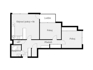 Pronájem bytu 3+kk, Praha - Pitkovice, Holubinková, 80 m2