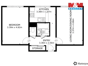 Pronájem bytu 2+1, Praha - Strašnice, Sečská, 51 m2