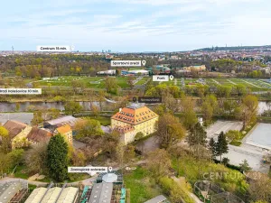 Prodej atypického bytu, Praha - Troja, Povltavská, 86 m2