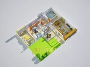 Pronájem rodinného domu, Teplice, Fučíkova stezka, 103 m2