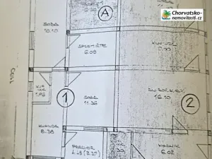 Prodej bytu 3+1, Crikvenica, Chorvatsko, 41 m2