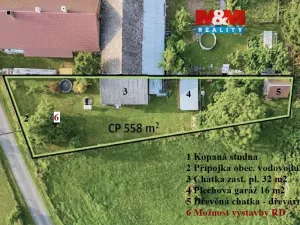 Prodej pozemku pro bydlení, Čížová - Topělec, 558 m2