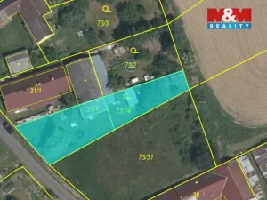 Prodej pozemku pro bydlení, Čížová - Topělec, 558 m2
