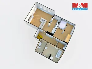 Prodej bytu 2+kk, Děčín - Děčín IV-Podmokly, Jungmannova, 84 m2