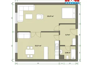 Prodej bytu 2+kk, Mariánské Lázně, Masarykova, 65 m2