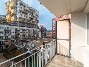 Pronájem bytu 2+kk, Praha - Vysočany, Pod Harfou, 48 m2