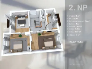 Prodej rodinného domu, Hořice, Raisova, 130 m2