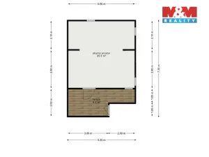 Prodej chaty, Hradec Králové - Roudnička, 25 m2