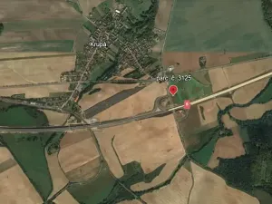 Prodej pole, Krupá, 12327 m2