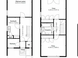 Prodej bytu 3+1, Praha - Strašnice, Dvouletky, 86 m2