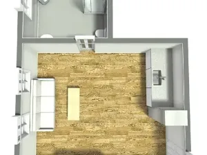 Pronájem bytu 1+kk, Jablonec nad Nisou, Saskova, 22 m2