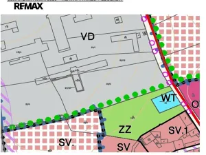 Prodej komerčního pozemku, Roblín, 2000 m2
