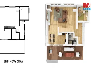 Prodej rodinného domu, Horoměřice, K Rybníku, 182 m2
