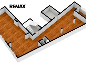 Pronájem obchodního prostoru, Plzeň, Americká, 210 m2