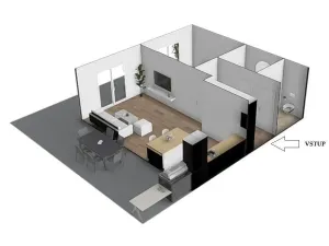 Pronájem bytu 2+kk, Brno - Královo Pole, Kollárova, 85 m2