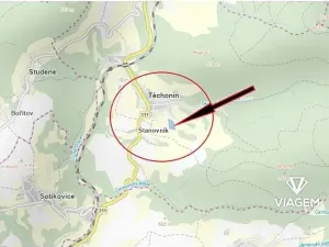 Prodej podílu pole, Těchonín, 2433 m2
