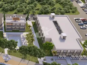 Prodej bytu 1+kk, Agios Amvrosios Keryneias, Kypr, 45 m2