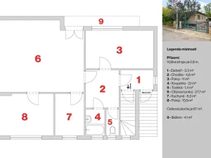 Prodej rodinného domu, Praha - Zbraslav, Nebeského, 208 m2