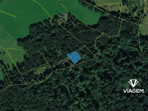 Prodej lesa, Česká Kamenice, 1794 m2