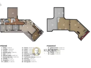 Prodej rodinného domu, Jesenice, Skřivanová, 488 m2