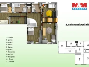 Prodej rodinného domu, Kladno - Rozdělov, U Cihelny, 216 m2