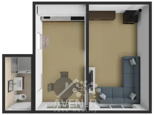Prodej bytu 1+1, Trutnov, Voletinská, 32 m2