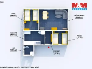 Prodej chaty, Bystřice - Ouběnice, 41 m2