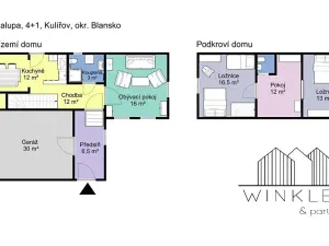 Prodej chalupy, Kulířov, 120 m2