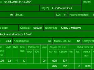 Prodej lesa, Mrákov, 34704 m2